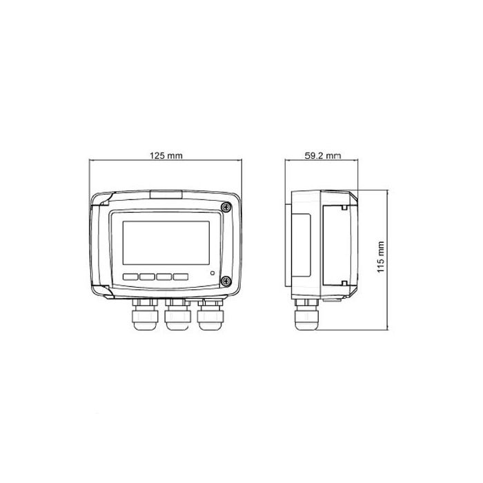 KIMO Differenzdruck- und Staudruck-Messumformer | Serie CP 210-R - VolTech GmbH