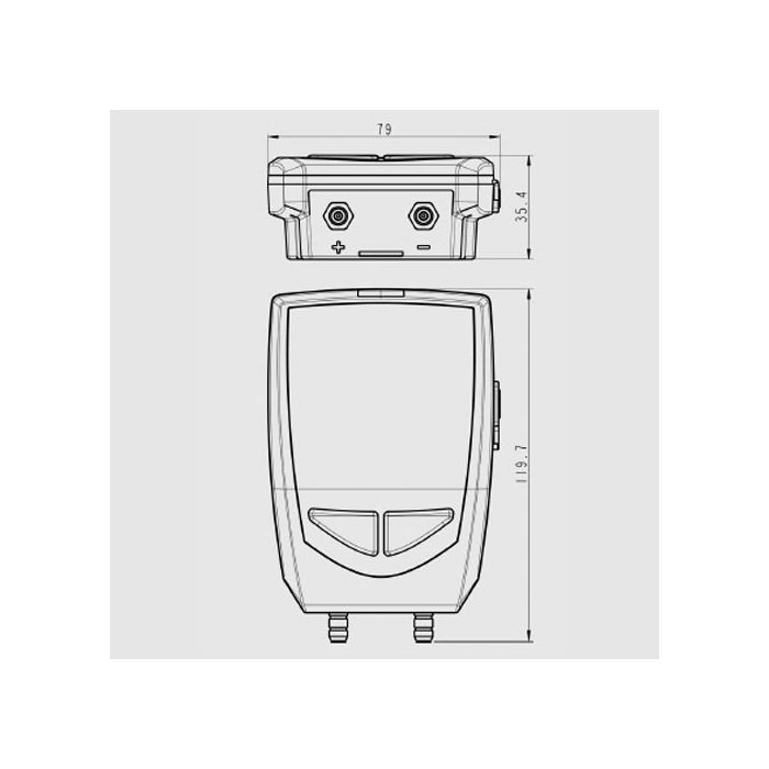 KIMO Datenlogger für Druck / Differenzdruck | KP 320 / 321 - VolTech GmbH
