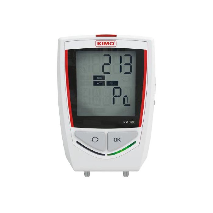 KIMO Datenlogger für Druck / Differenzdruck | KP 320 / 321 - VolTech GmbH