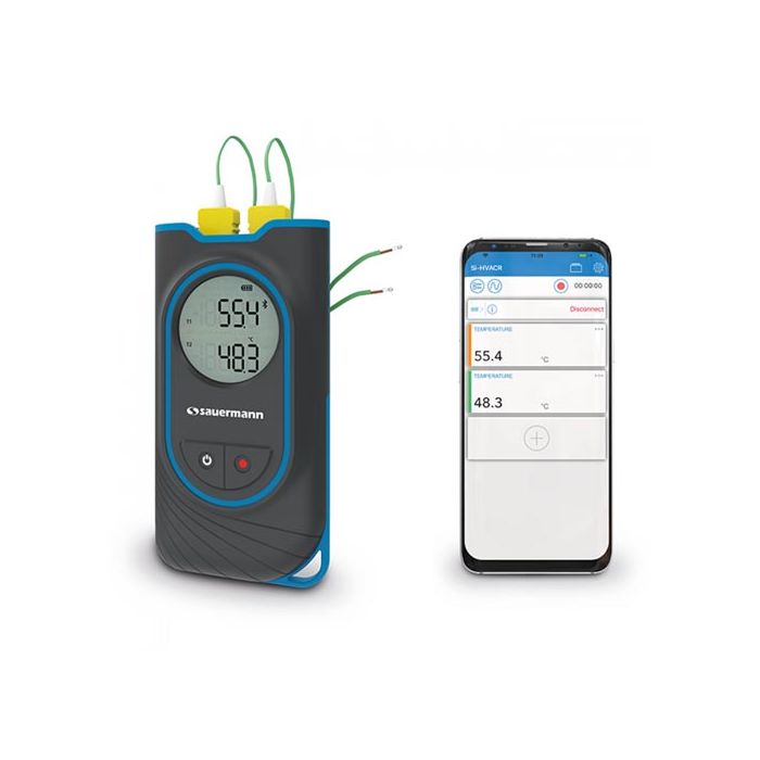 SAUERMANN Differenztemperaturmessgerät | Si-TT3 - VolTech GmbH