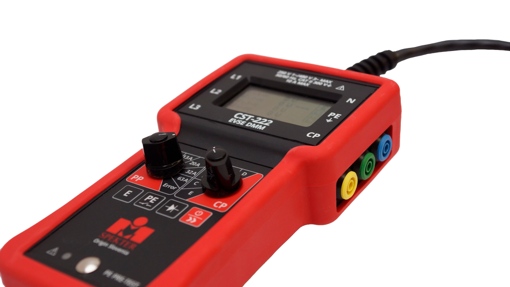CST-222 – Wallboxtester und Messadapter für E-Ladesäulen - VolTech GmbH