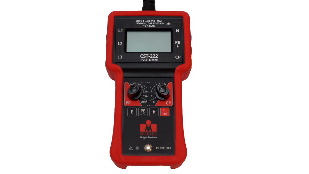 CST-222 – Wallboxtester und Messadapter für E-Ladesäulen - VolTech GmbH