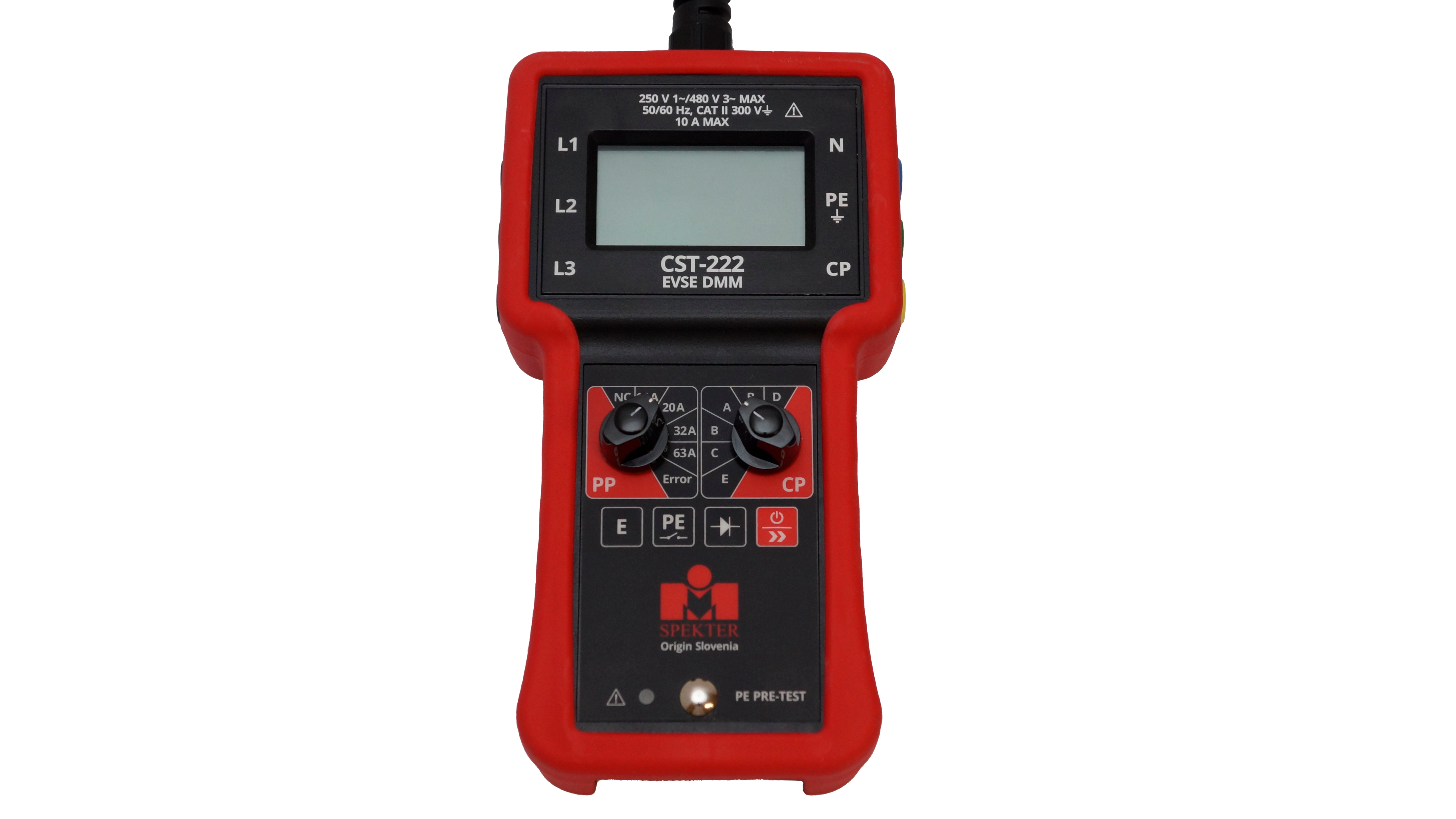 CST-222 – Wallboxtester und Messadapter für E-Ladesäulen - VolTech GmbH