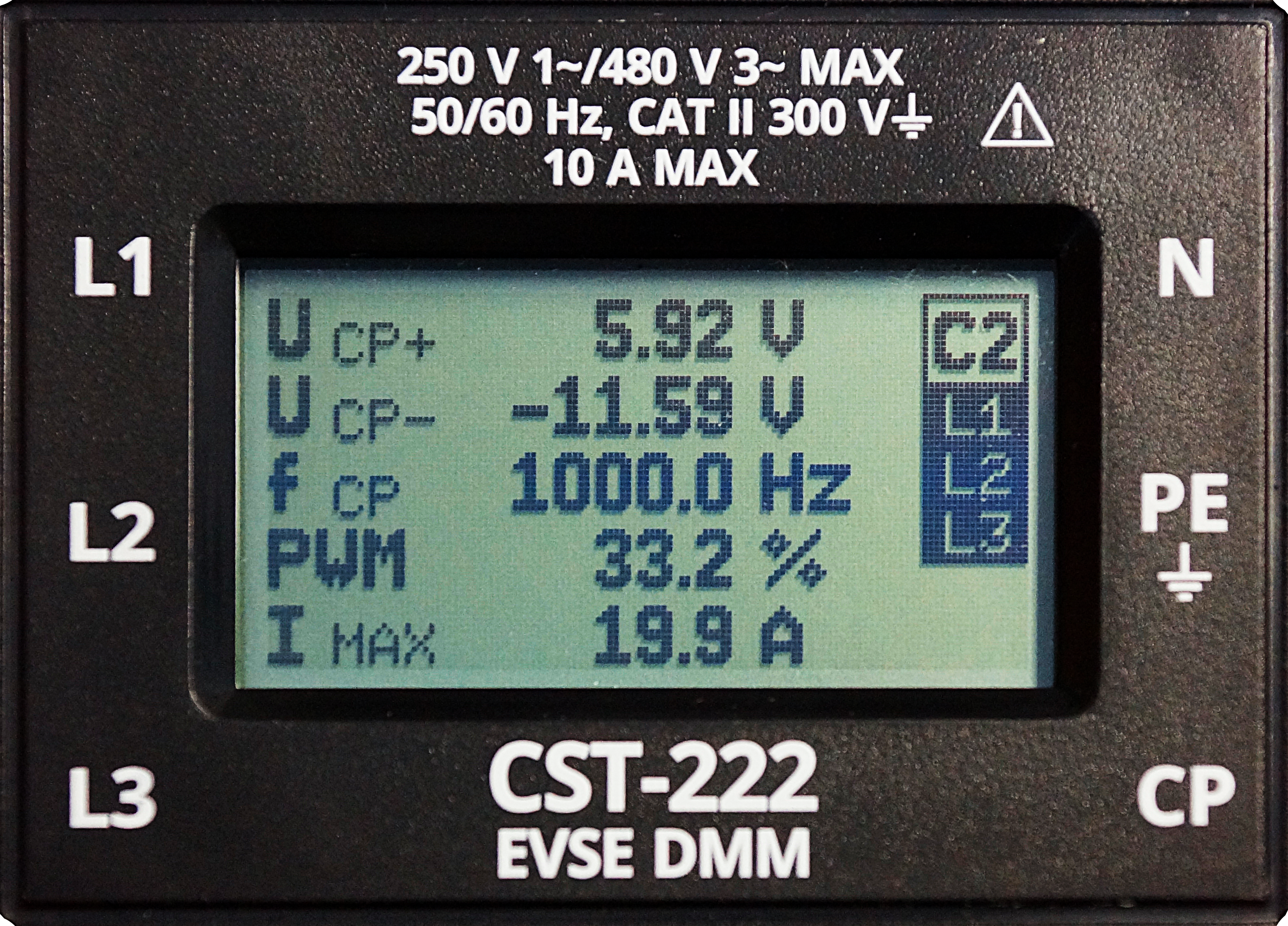 CST-222 – Wallboxtester und Messadapter für E-Ladesäulen - VolTech GmbH