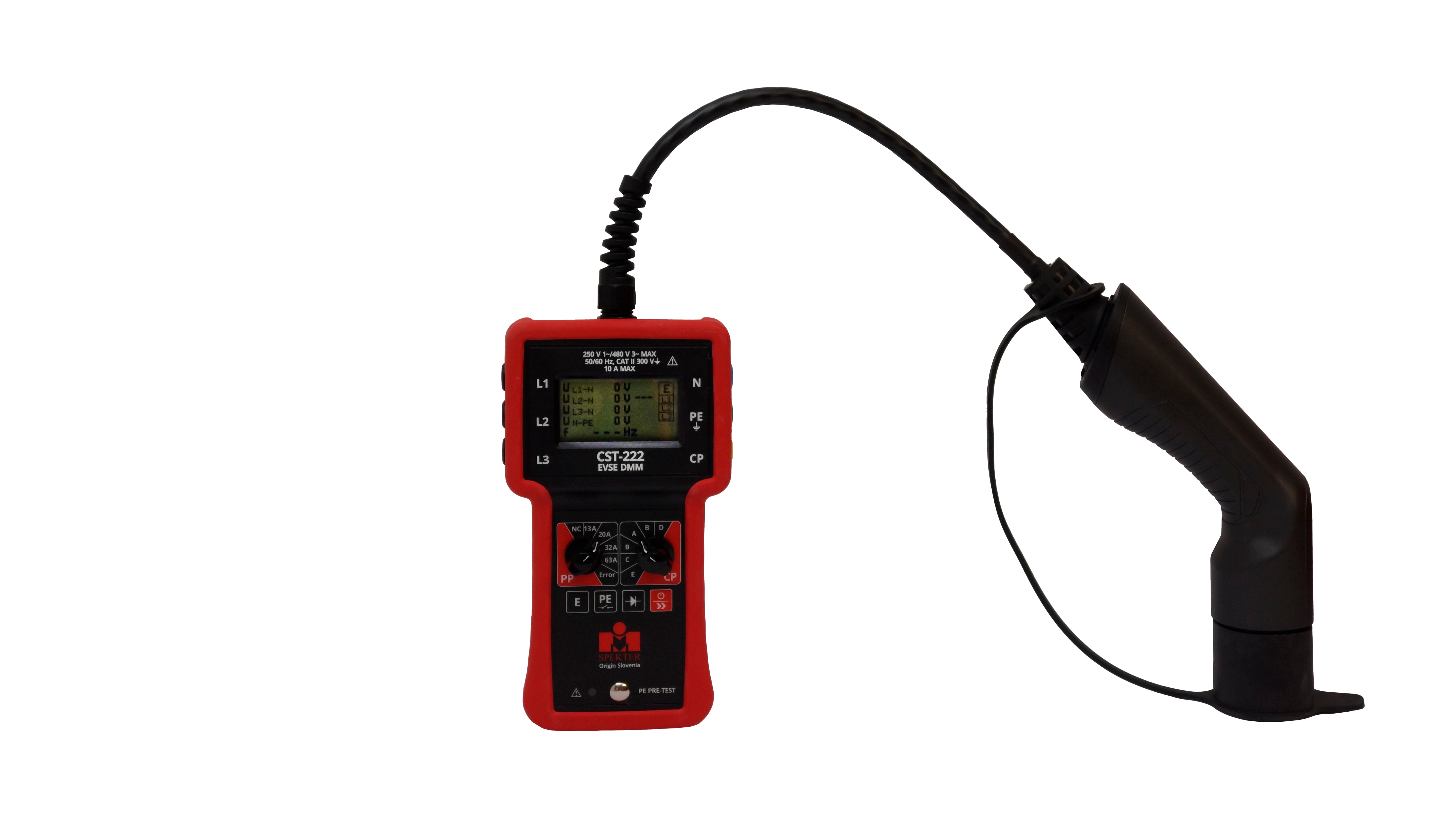 CST-222 – Wallboxtester und Messadapter für E-Ladesäulen - VolTech GmbH