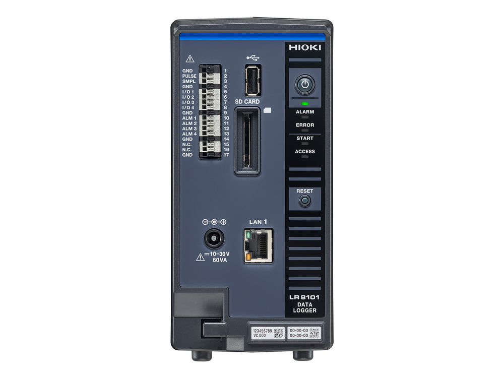 Hioki - LR8101 - Modularer Mehrkanal-Datenlogger für Systemintegration - VolTech GmbH