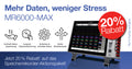 Hioki - MR6000-01 - 32-Kanal modularer Speicherrekorder, 200 MS/s, 1000 V, Touchscreen - VolTech GmbH