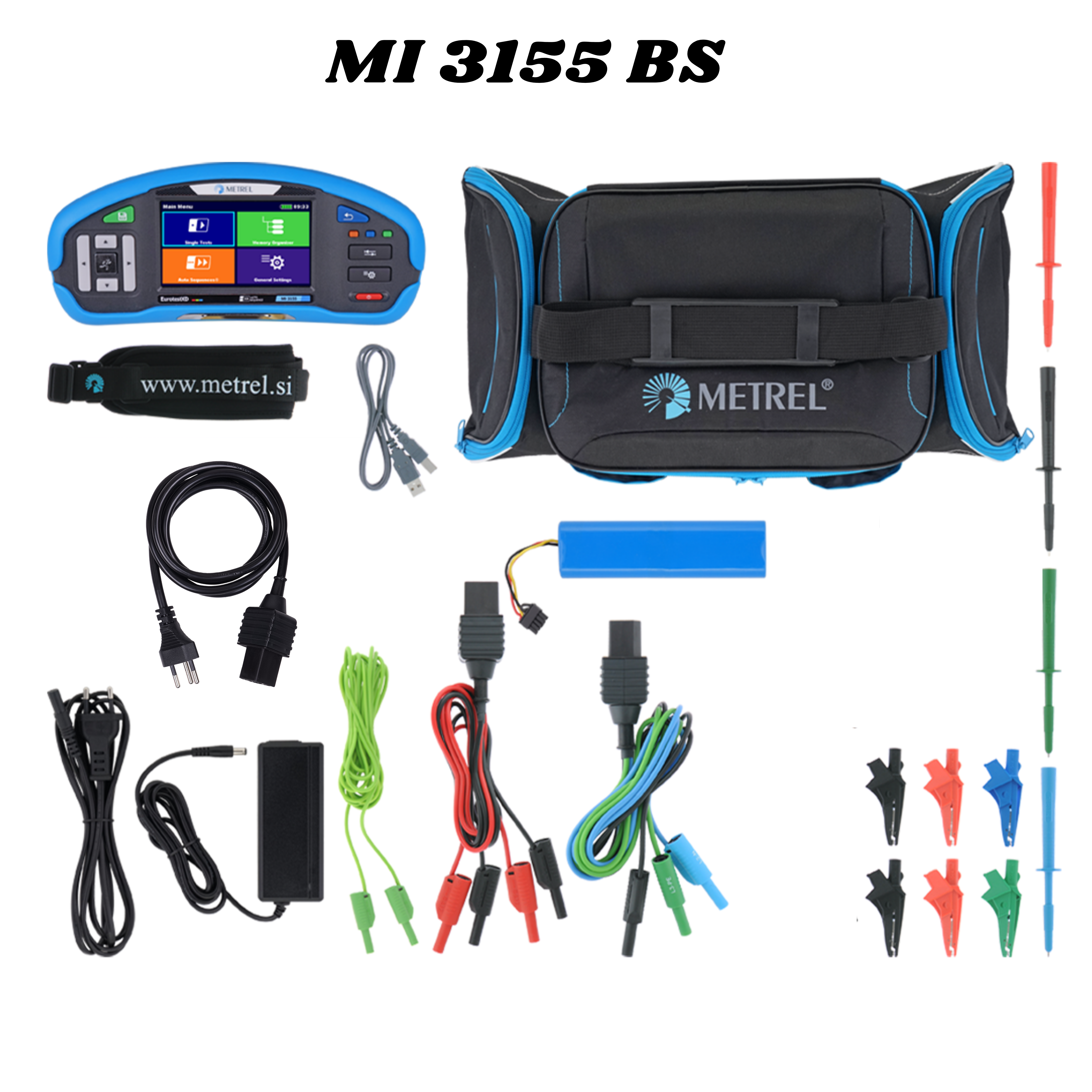 Metrel MI 3155 EurotestXD - Installationstester nach NIN/NIV - VolTech GmbH