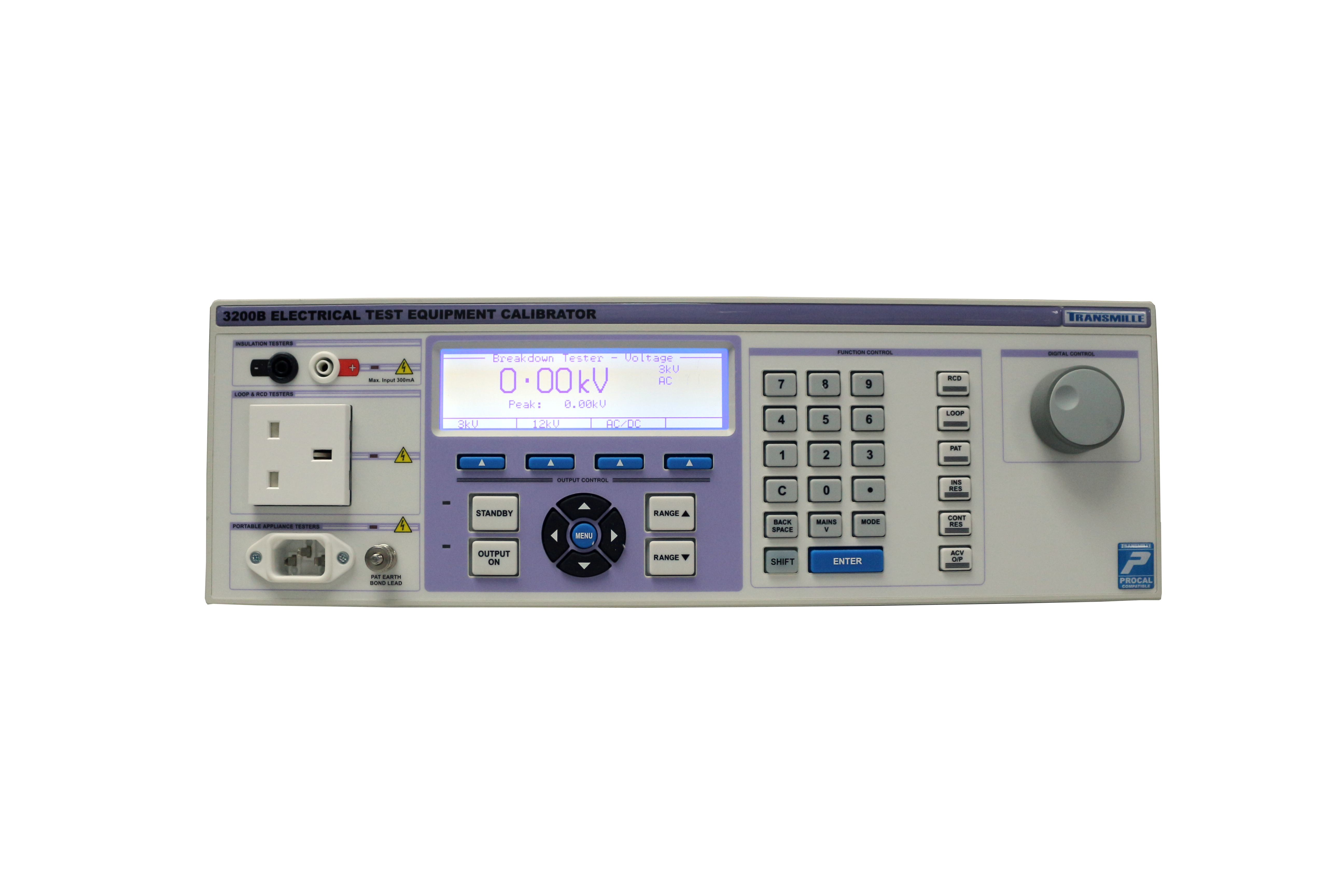 Transmille 3200B Kalibrator für elektrische Prüfgeräte - VolTech GmbH