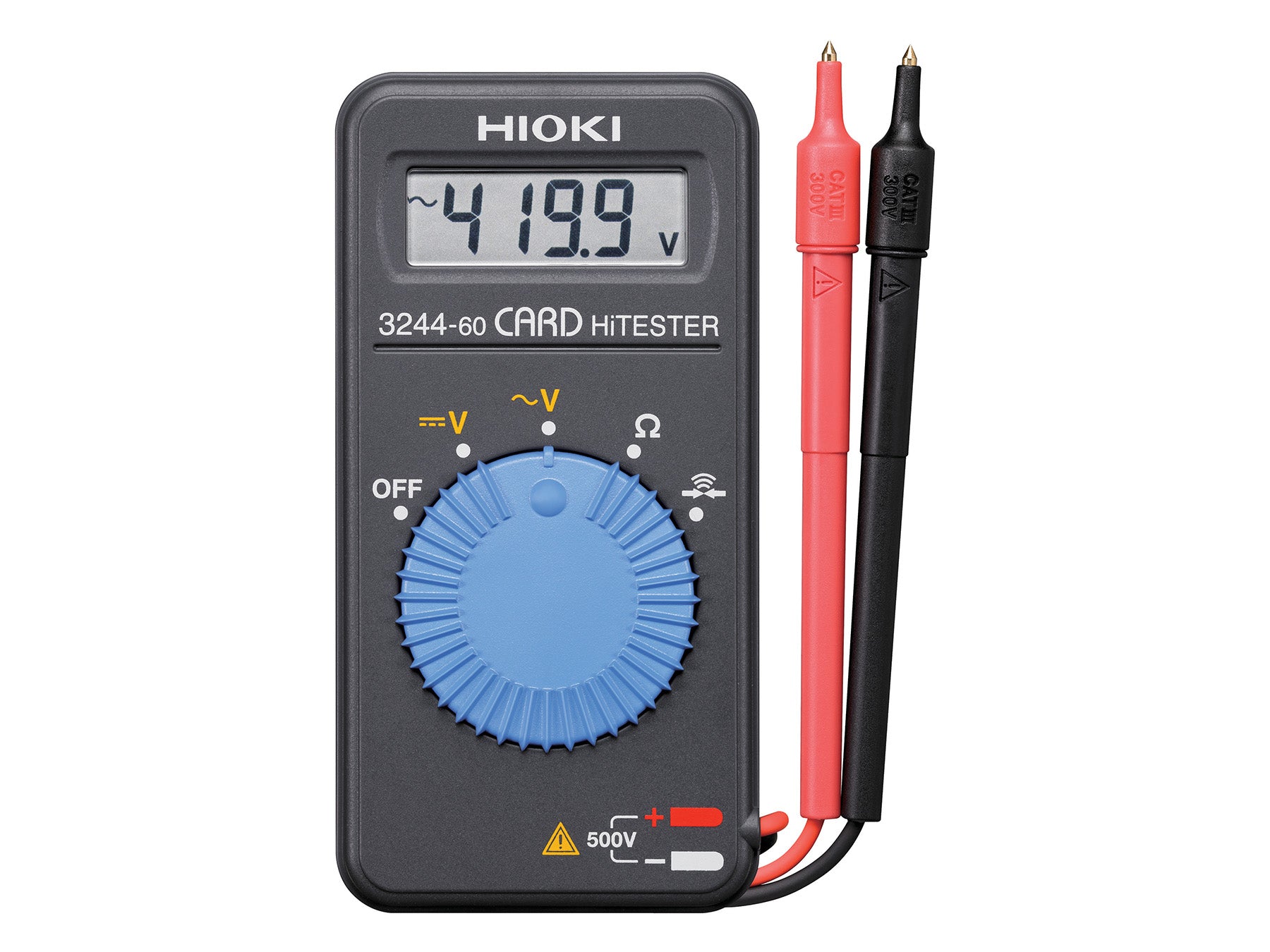 Hioki - 3244-60 - Multimeter im Kreditkartenformat - VolTech GmbH