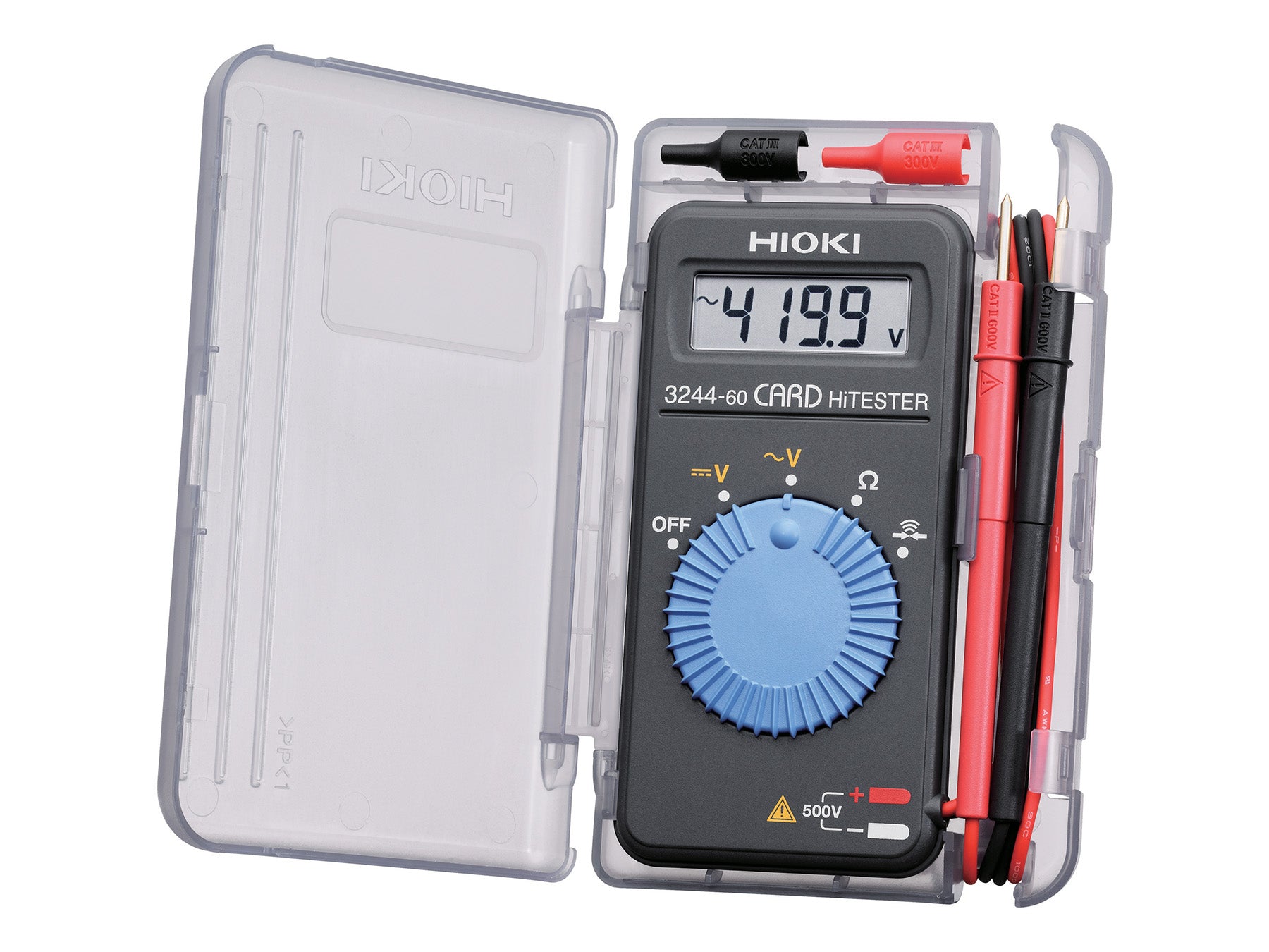 Hioki - 3244-60 - Multimeter im Kreditkartenformat - VolTech GmbH