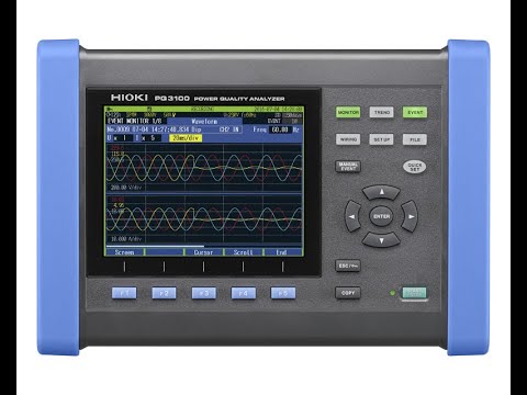 Hioki - PQ3100-94 - Netzqualitätsmessgerät mit 4 flexiblen Stromwandlern - VolTech GmbH