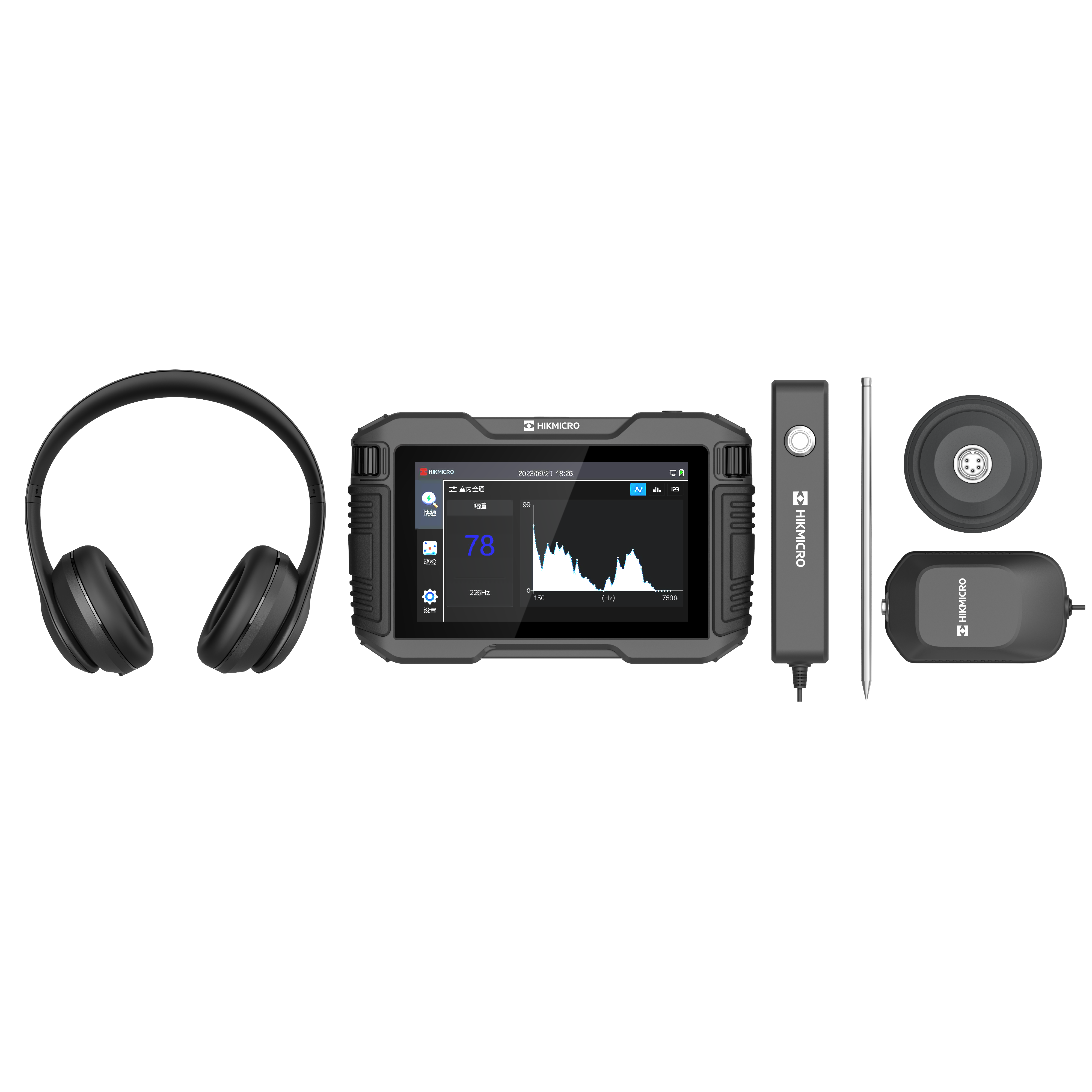 HIKMICRO AD21 akustischer Leckdetektor - VolTech GmbH