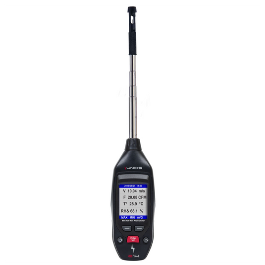 Uniks E14 Thermoanemometer mit Heissdraht-Sensor - VolTech GmbH
