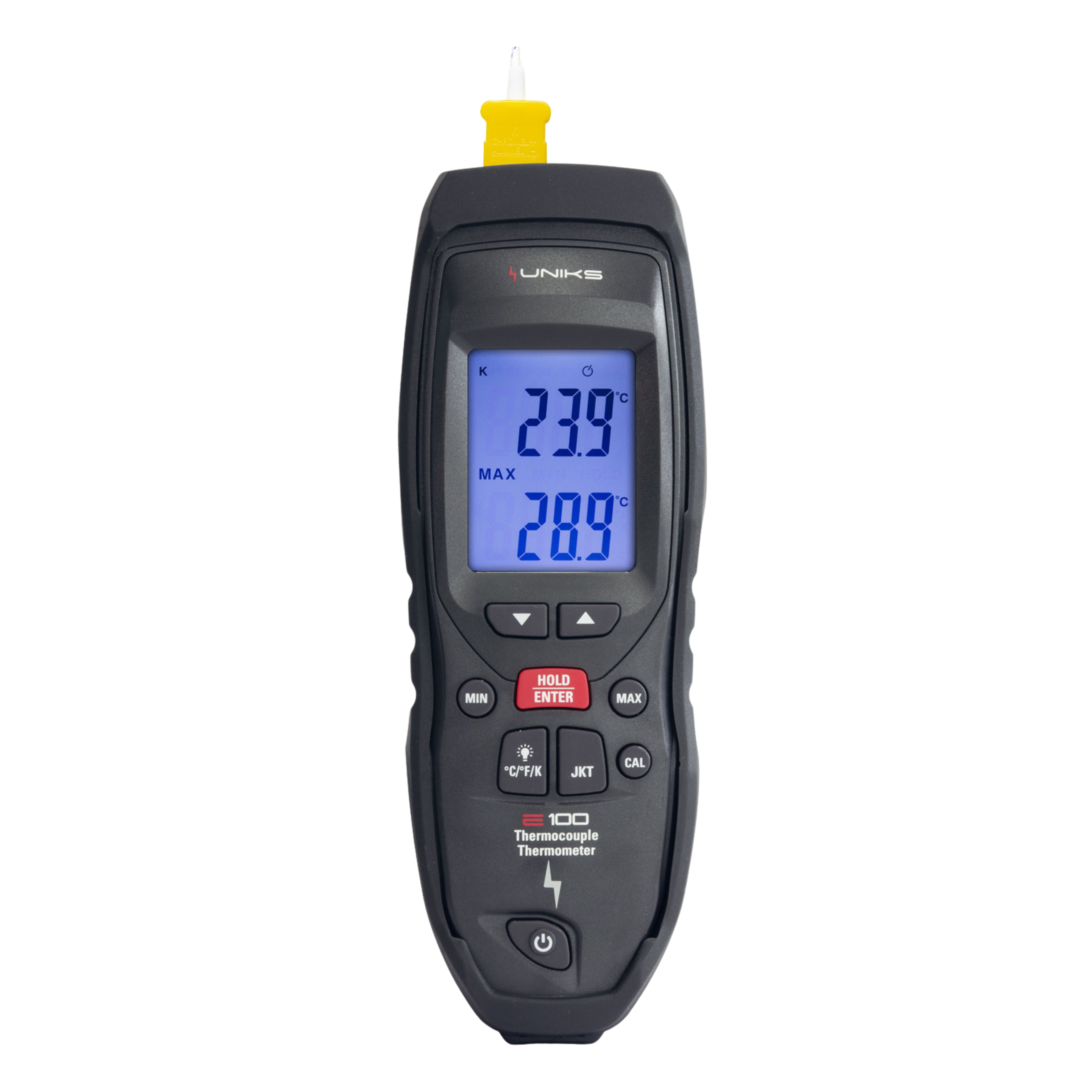 Uniks E100 Thermometer mit Thermoelement - VolTech GmbH
