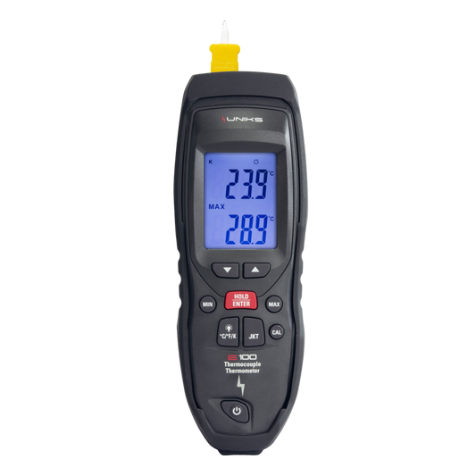 Uniks E100 Thermometer mit Thermoelement - VolTech GmbH