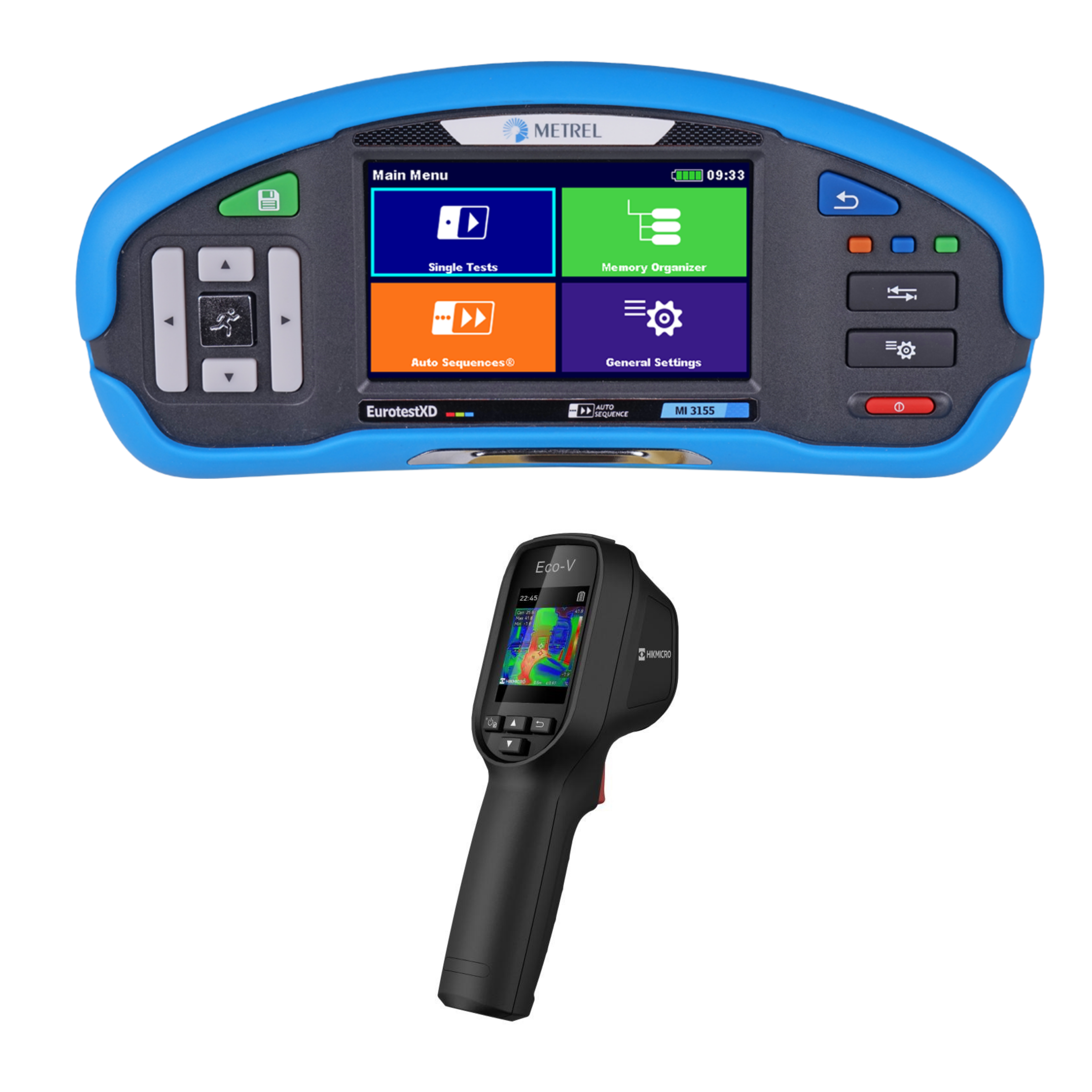 Installationstester MI 3155 - Wärmebildkamera - Set - VolTech GmbH