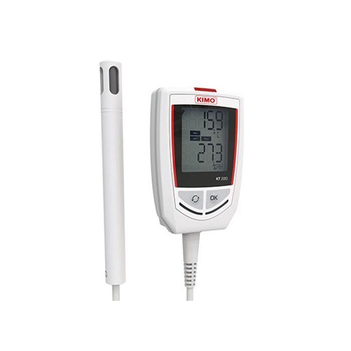 KIMO Temperatur-Datenlogger mit 1 externen Eingang | KT 220-O - VolTech GmbH
