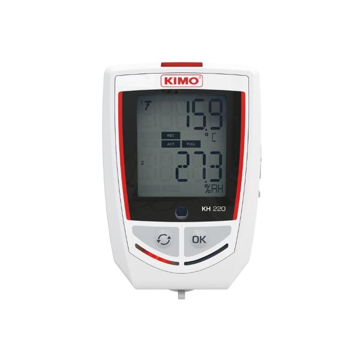 KIMO Temperatur-Datenlogger mit 1 externen Eingang | KT 220-O - VolTech GmbH