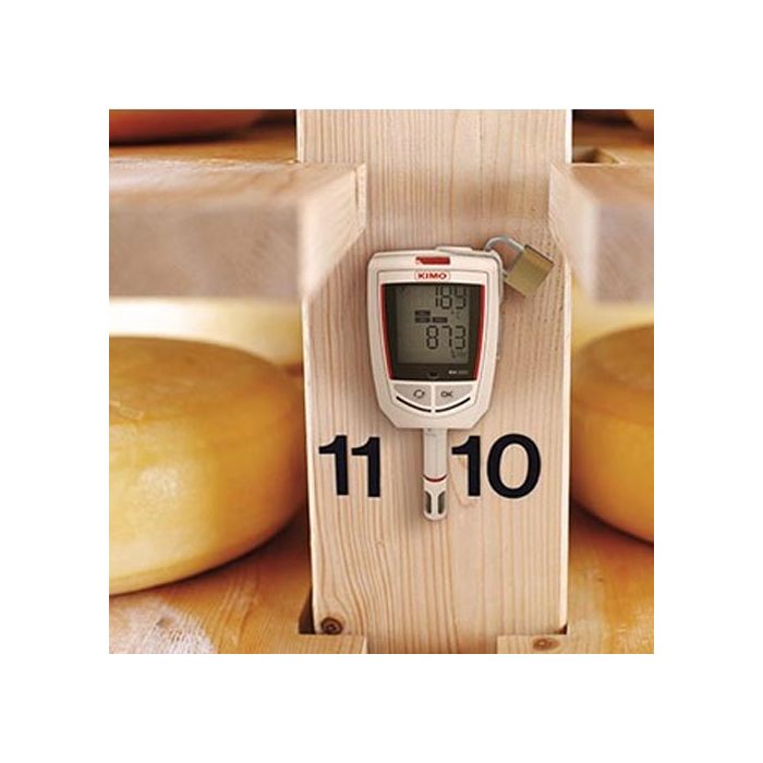 KIMO Temperatur-Feuchte-Lichtstärke-Logger mit 1 externen Eingang | KH 220 - VolTech GmbH