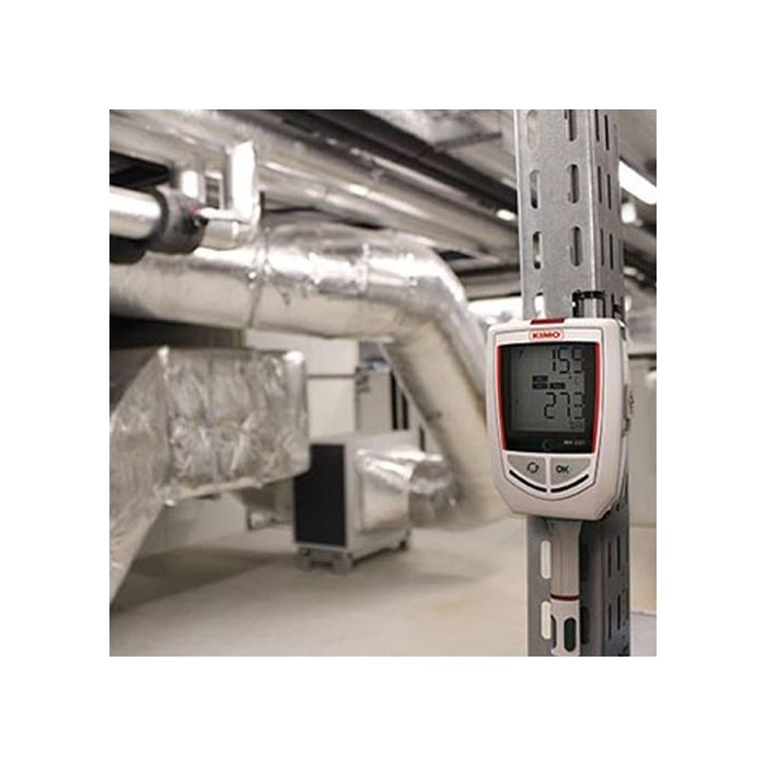 KIMO Temperatur-Feuchte-Lichtstärke-Logger mit 1 externen Eingang | KH 220 - VolTech GmbH