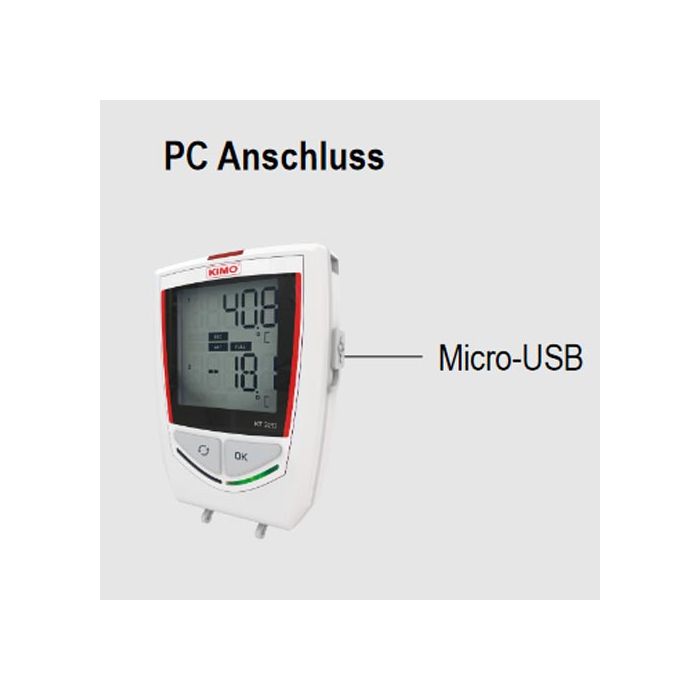 KIMO Temperatur-Datenlogger für 4 Thermoelemente | KTT 320 - VolTech GmbH