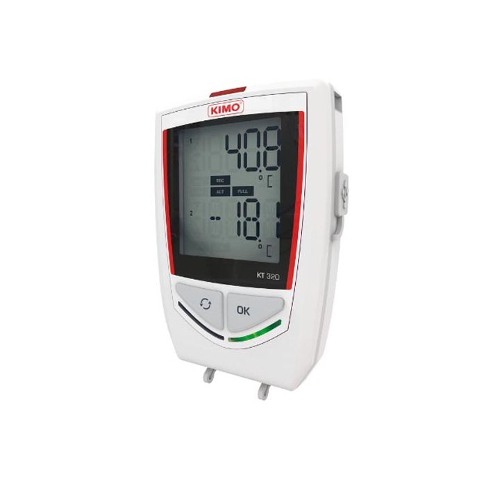 KIMO Temperatur-Feuchte-Strom-Spannung-Impuls-Logger | KT 320 - VolTech GmbH