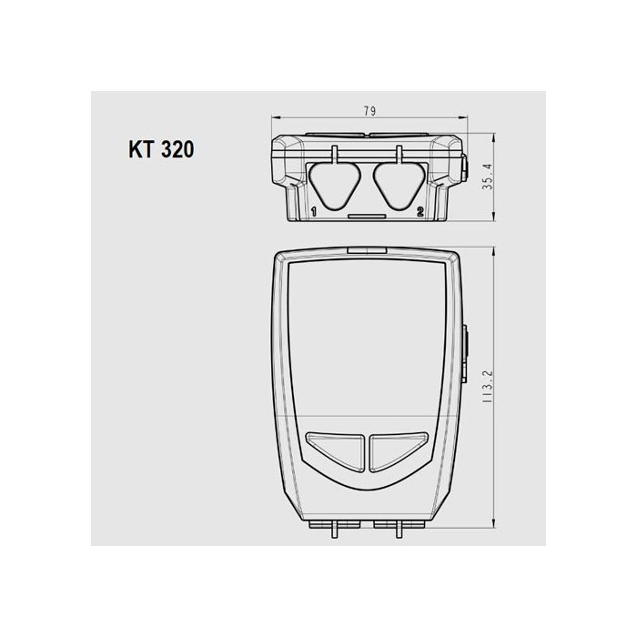 KIMO Temperatur-Feuchte-Strom-Spannung-Impuls-Logger | KT 320 - VolTech GmbH