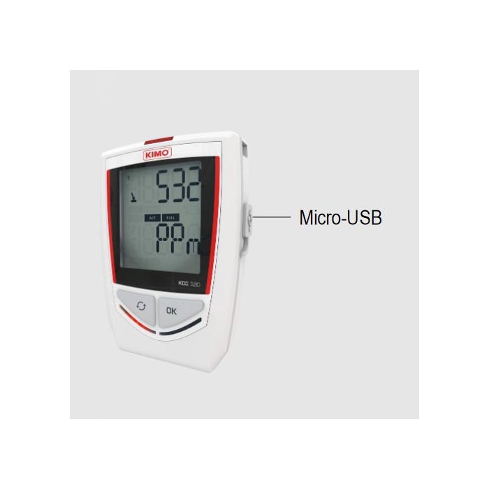 KIMO Multifunktions-Datenlogger Temperatur, Feuchte, Luftdruck | KPA 320 - VolTech GmbH