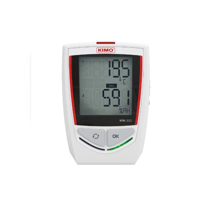 KIMO Multifunktions-Datenlogger Temperatur, Feuchte, Luftdruck | KPA 320 - VolTech GmbH