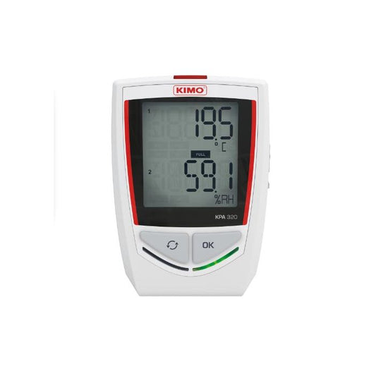 KIMO Multifunktions-Datenlogger Temperatur, Feuchte, Luftdruck | KPA 320 - VolTech GmbH