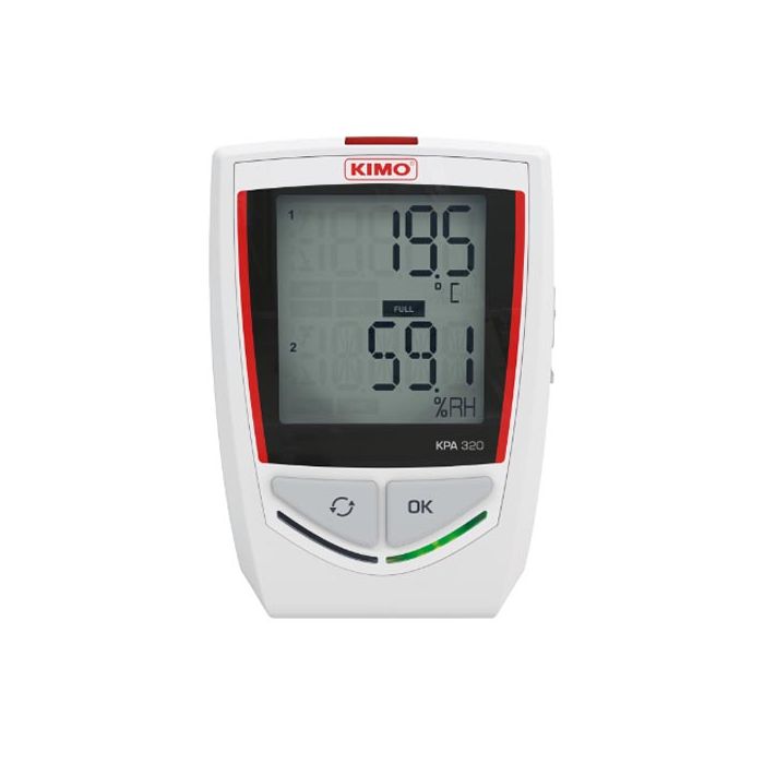 KIMO Multifunktions-Datenlogger Temperatur, Feuchte, Luftdruck, CO2 | KCC 320 - VolTech GmbH