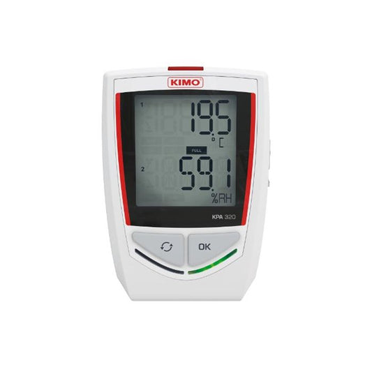 KIMO Multifunktions-Datenlogger Temperatur, Feuchte, Luftdruck, CO2 | KCC 320 - VolTech GmbH