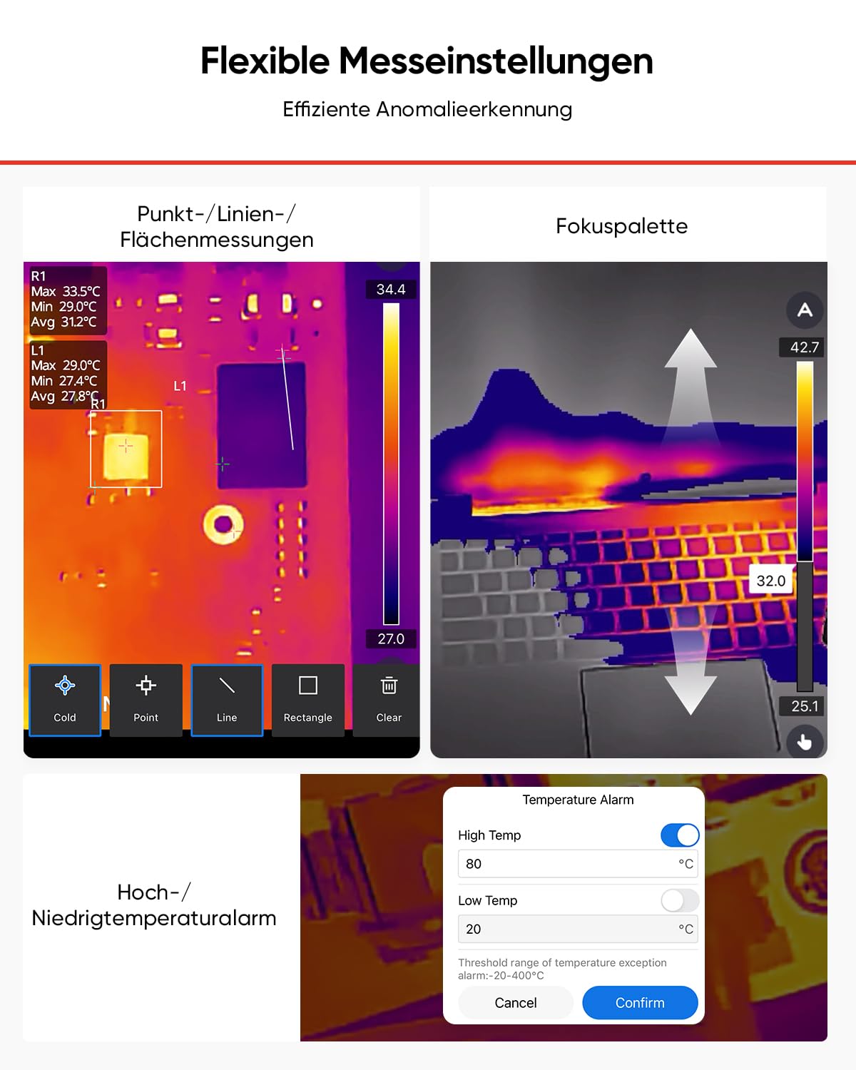 HIKMICRO Mini2PlusV2 Wärmebildkamera mit manuellem Fokus, 256x192, 25Hz (Android/iOS) - VolTech GmbH
