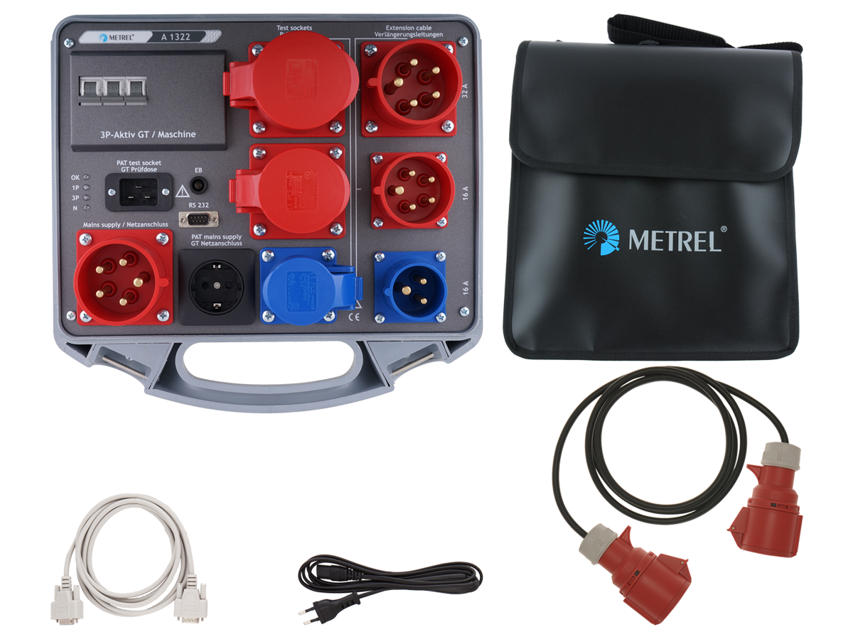 Metrel A 1322 und A 1422 - Aktiver 3-Phasen-Adapter - VolTech GmbH