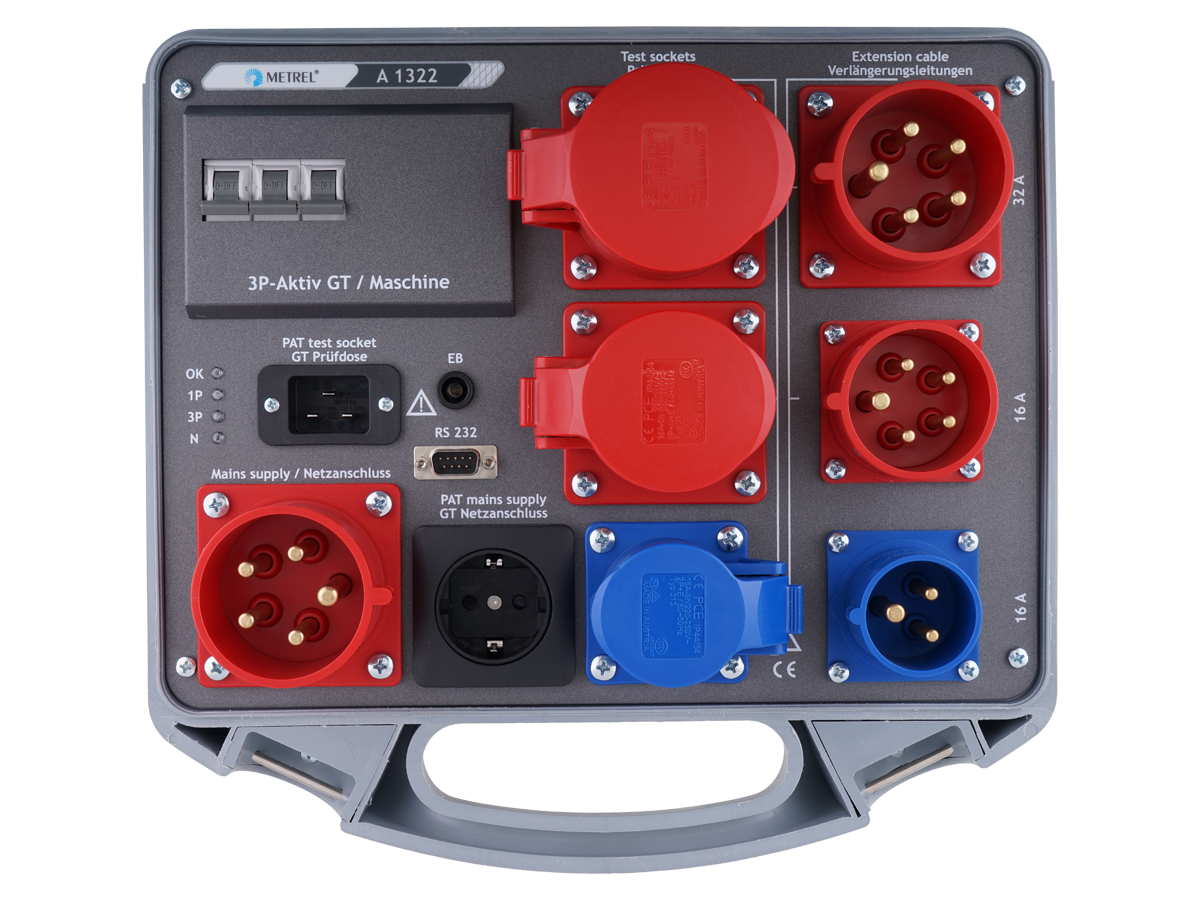 Metrel A 1322 und A 1422 - Aktiver 3-Phasen-Adapter - VolTech GmbH