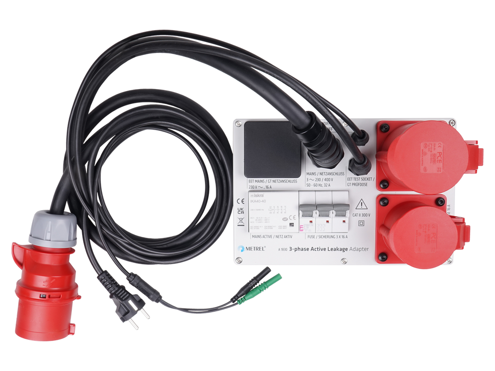 Metrel A 1830 Aktiver 3-phasiger Ableitstromadapter, CH-Version - VolTech GmbH