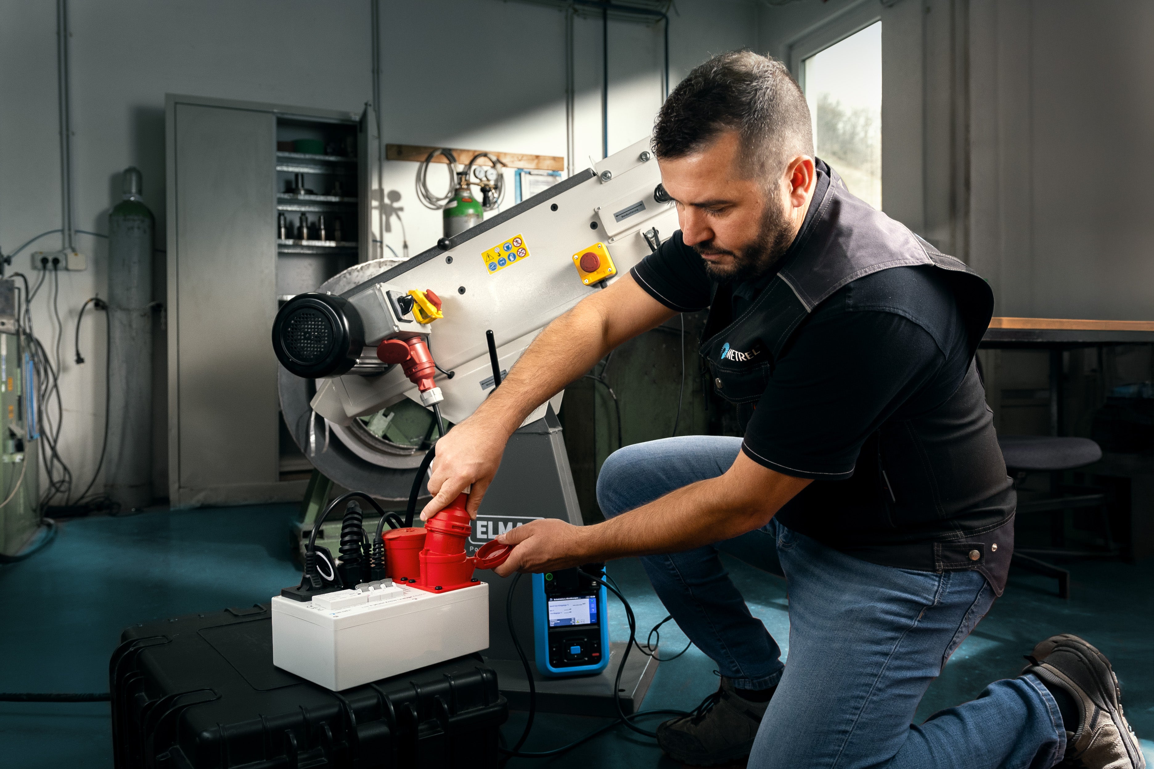 Metrel A 1830 Aktiver 3-phasiger Ableitstromadapter, CH-Version - VolTech GmbH