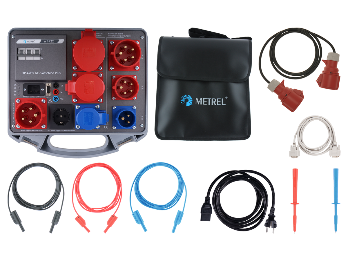 Metrel A 1322 und A 1422 - Aktiver 3-Phasen-Adapter - VolTech GmbH
