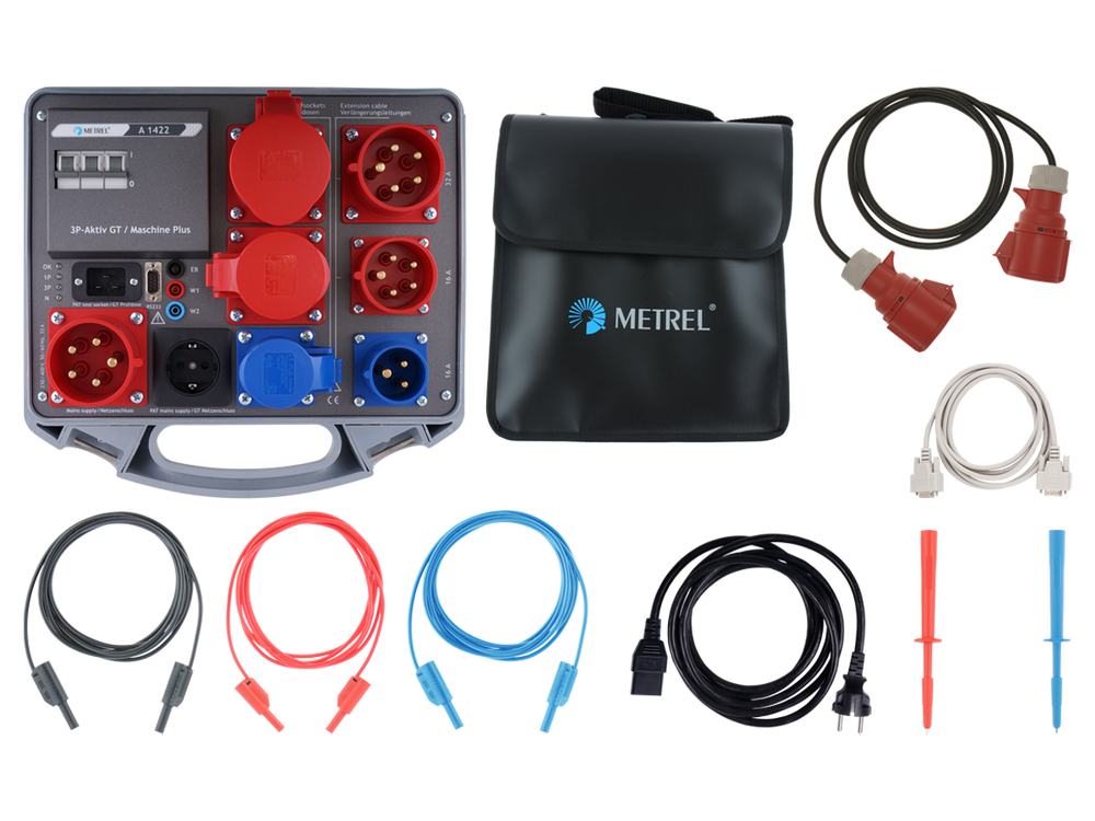 Metrel A 1322 und A 1422 - Aktiver 3-Phasen-Adapter - VolTech GmbH
