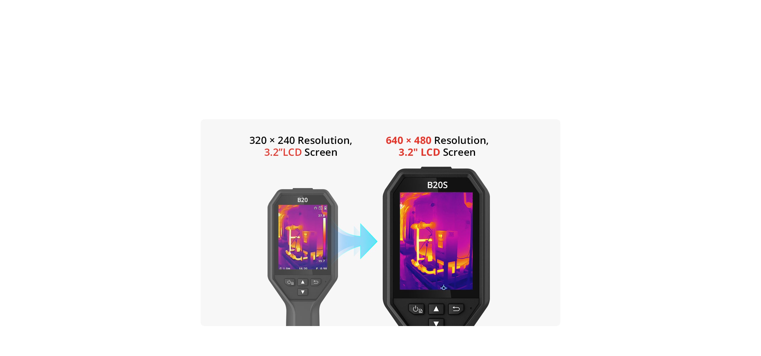 HIKMICRO B20S Wärmebildkamera mit Wi-Fi, 256 x 192, -20 ... 550°C, NETD<40mk - VolTech GmbH