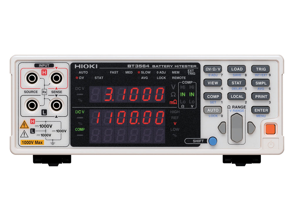 Hioki - BT3564 - Batterie-Tester, 1000 V, 3 mOhm - VolTech GmbH