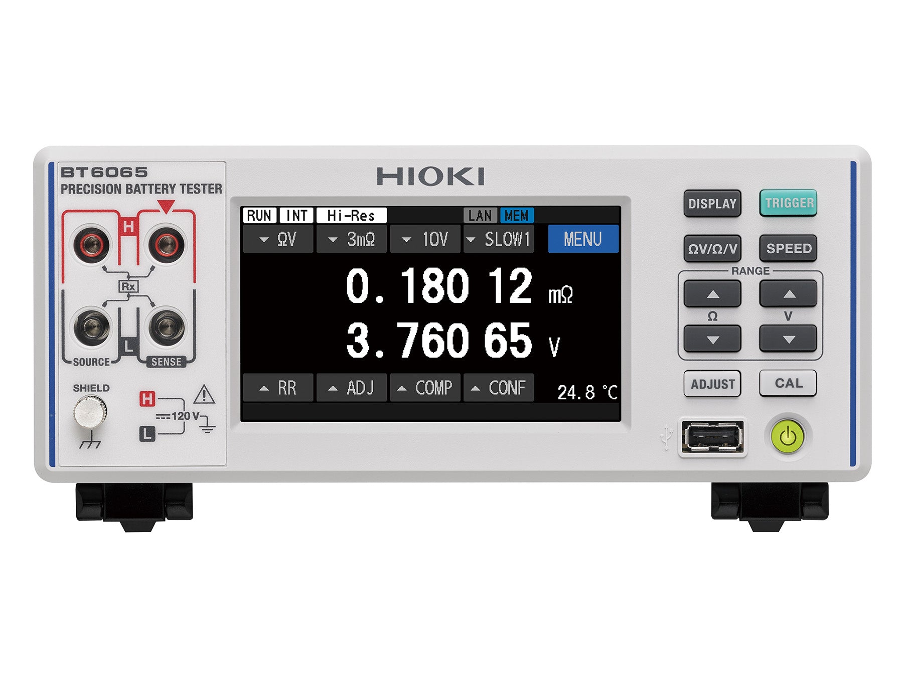 Hioki - BT6065 - 2-in-1 Präzisions-Batterietester und Voltmeter - VolTech GmbH
