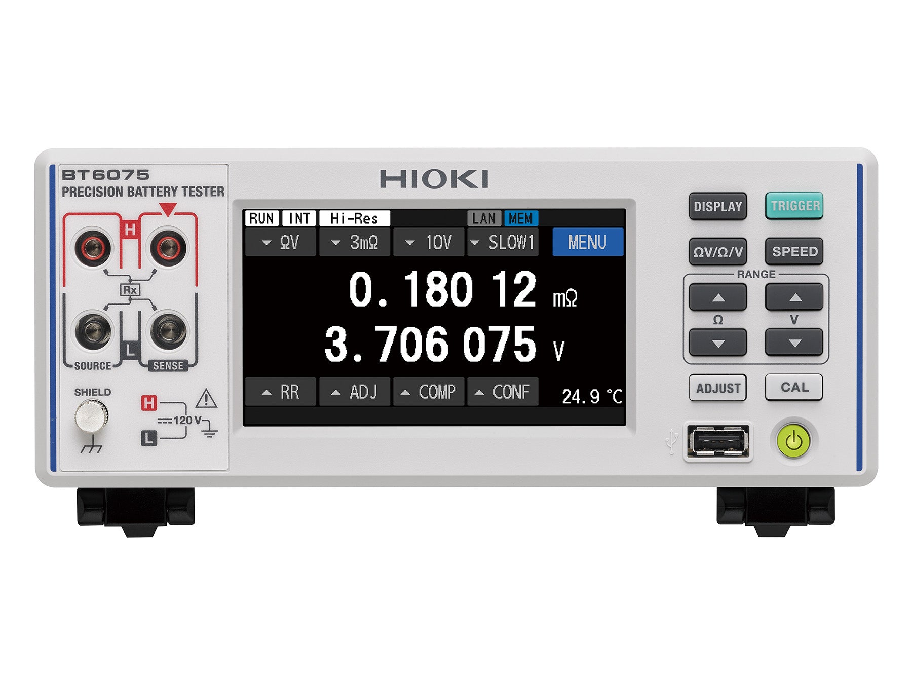 Hioki - BT6075 - 2-in-1 Präzisions-Batterietester und Voltmeter - VolTech GmbH