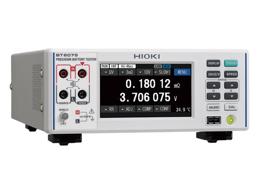 Hioki - BT6075 - 2-in-1 Präzisions-Batterietester und Voltmeter - VolTech GmbH