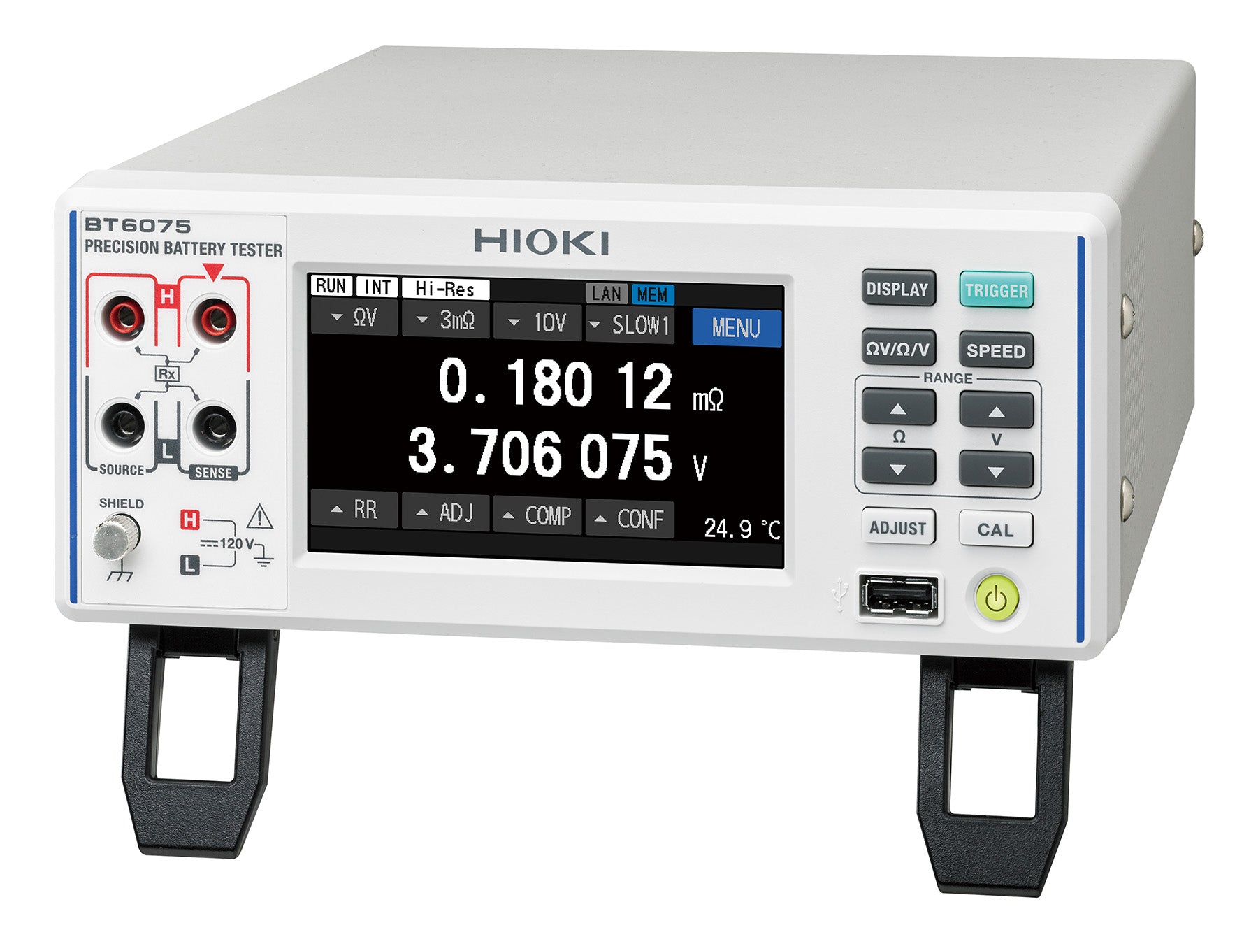 Hioki - BT6075 - 2-in-1 Präzisions-Batterietester und Voltmeter - VolTech GmbH