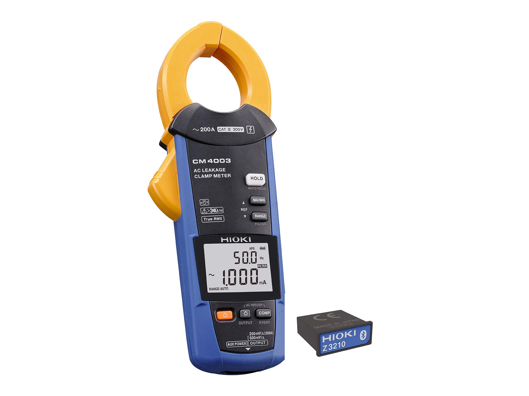 Hioki - CM4003-90 - AC Leckstromzange, Bluetooth - VolTech GmbH