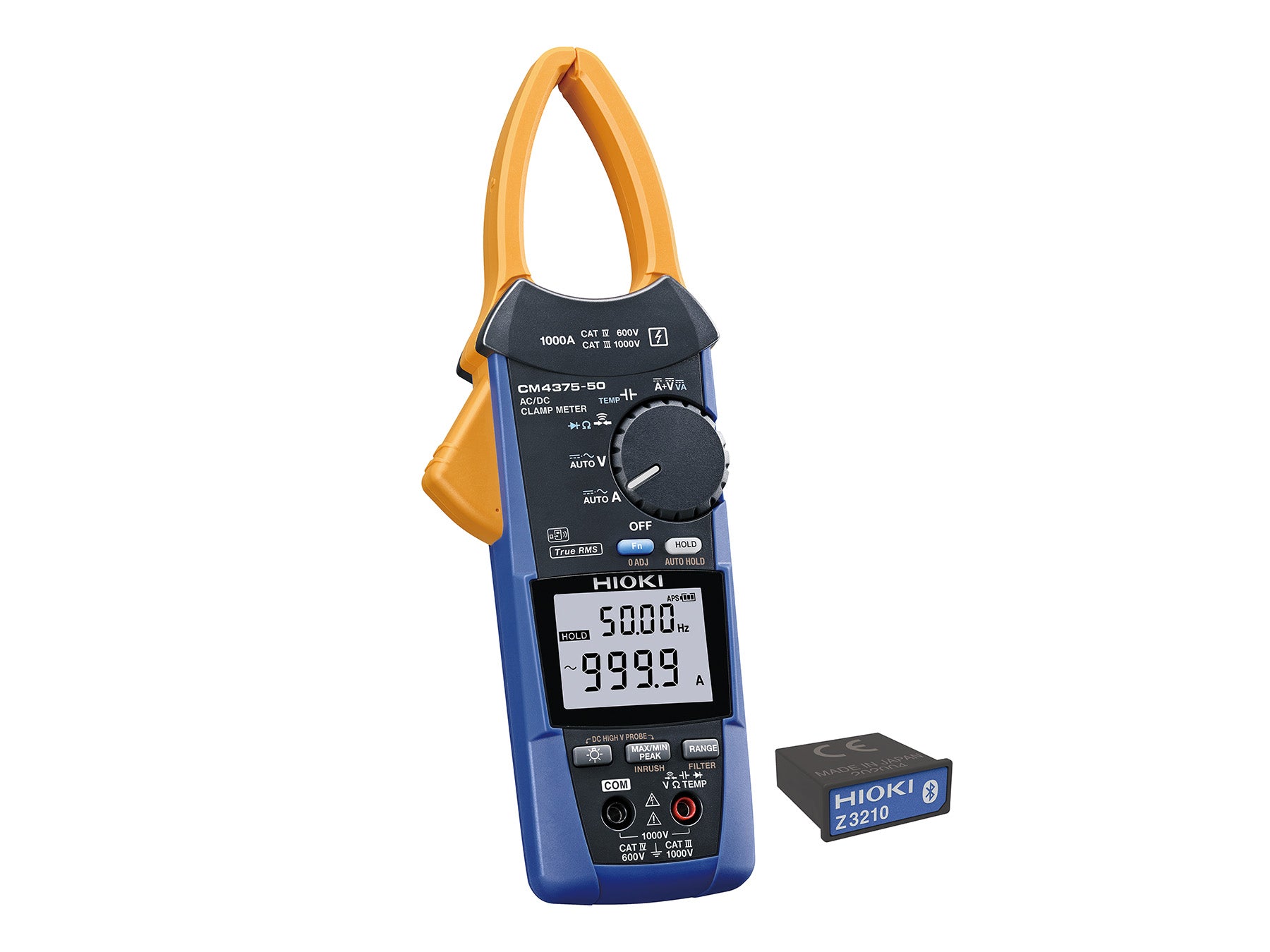 Hioki - CM4375-90 - AC/DC Zangenmultimeter, 1000 A, Bluetooth - VolTech GmbH