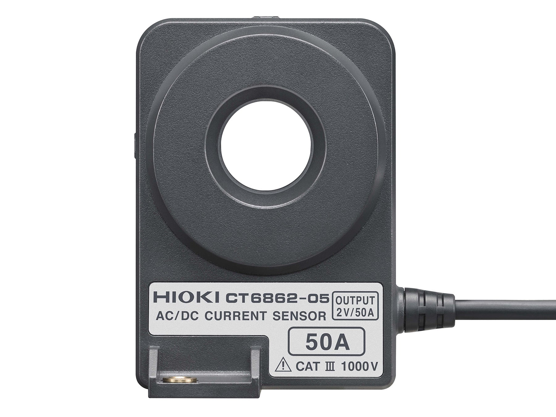 Hioki - CT6862-05 - AC/DC Stromsensor, Fluxgate, 50 A / 1 MHz - VolTech GmbH