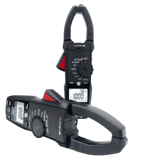 Uniks C128 TRMS Stromzange 1000A AC/DC, CAT IV 600 V, CAT III 1000 V - VolTech GmbH